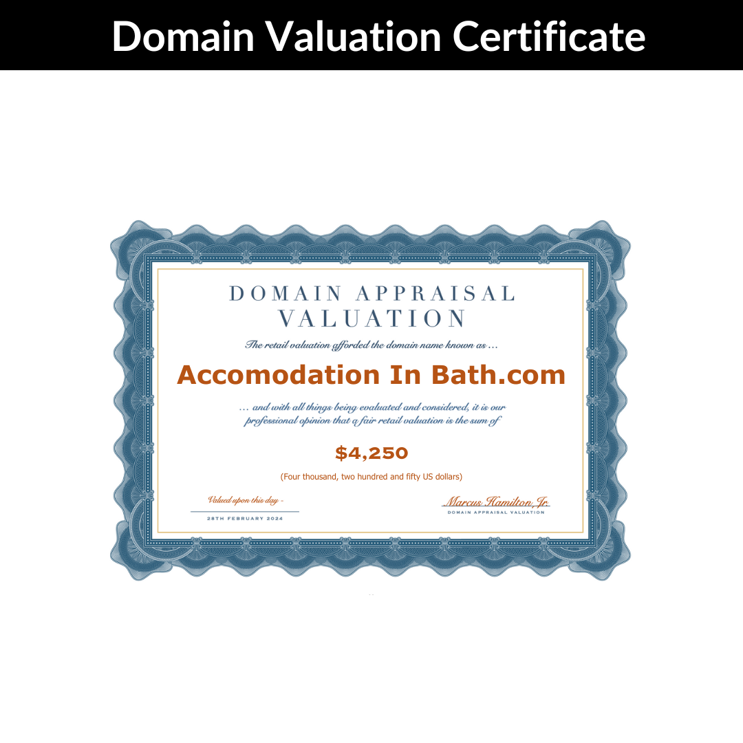 AccommodationInBath.com
