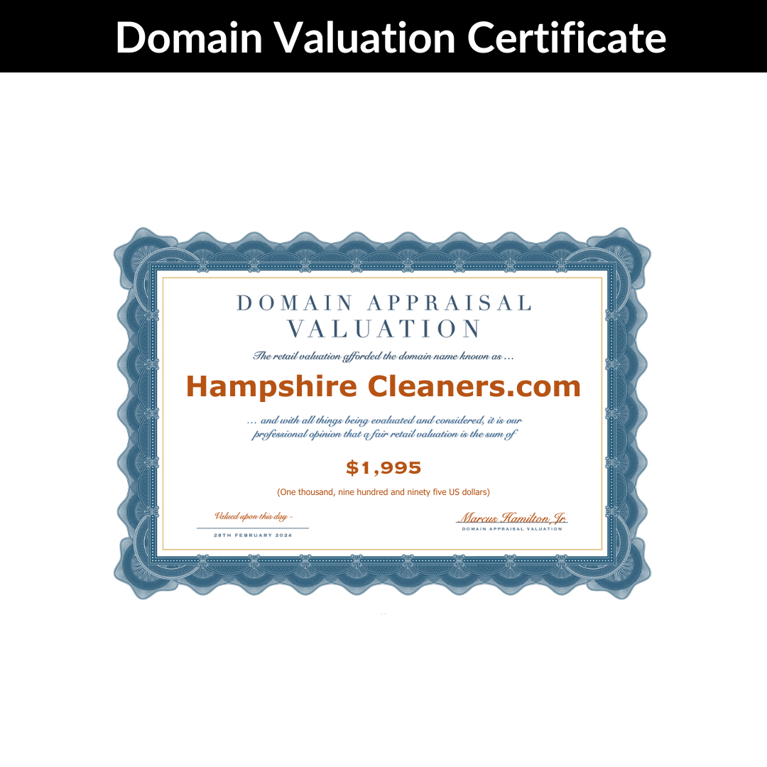 HampshireCleaners.com