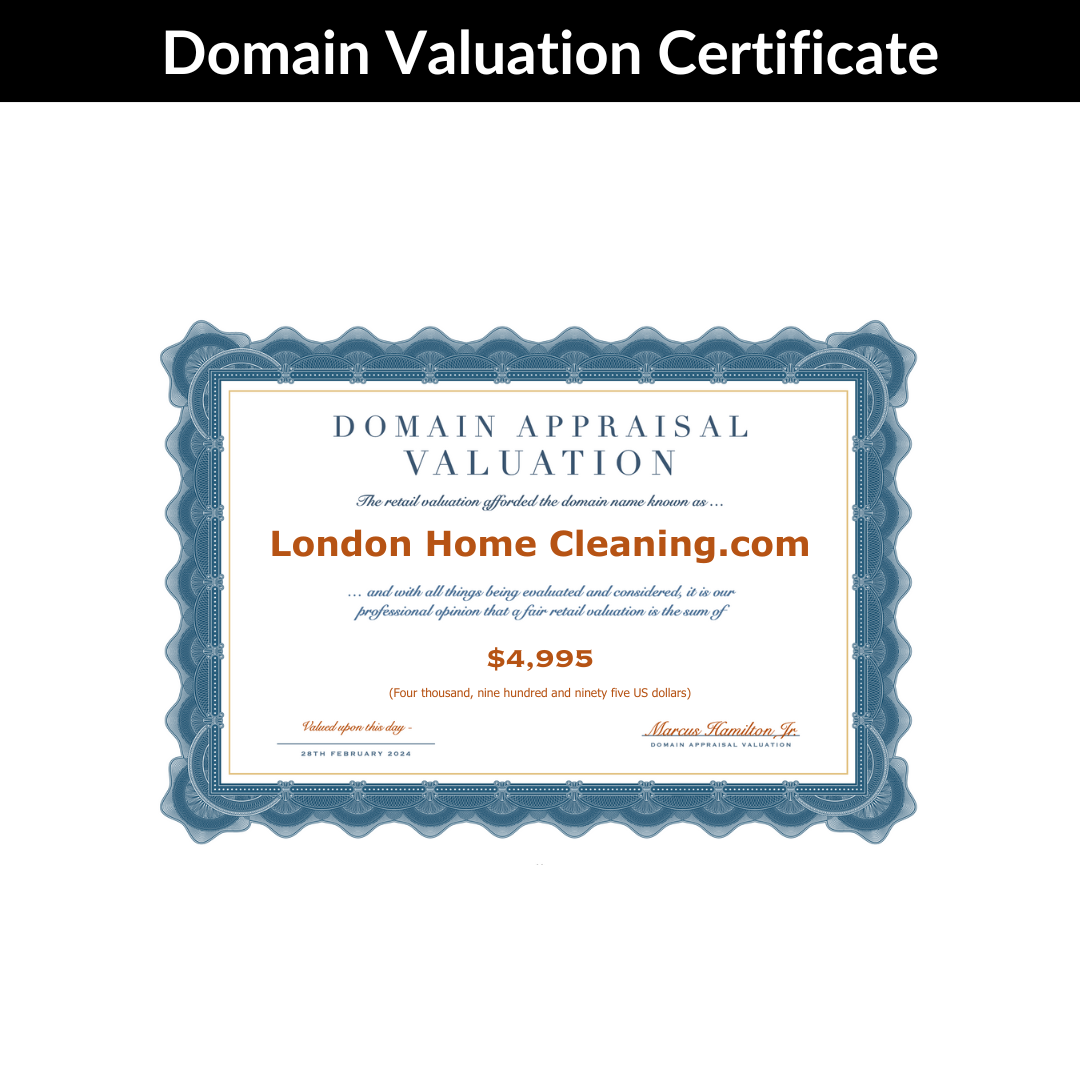 LondonHomeCleaning.com